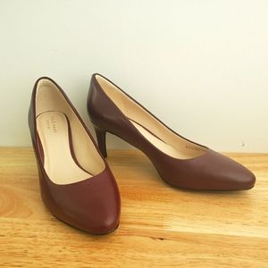 Cole Haan leather pumps. 8.5